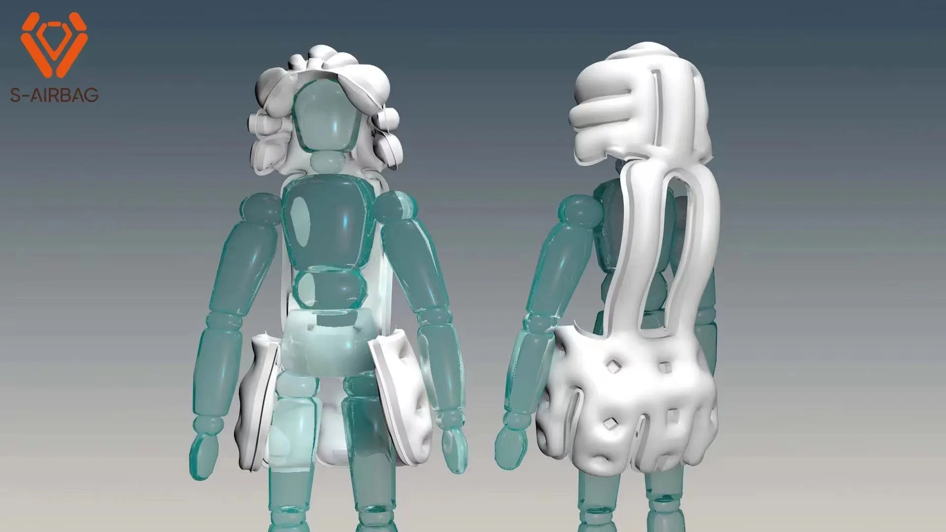 Airbag for vest