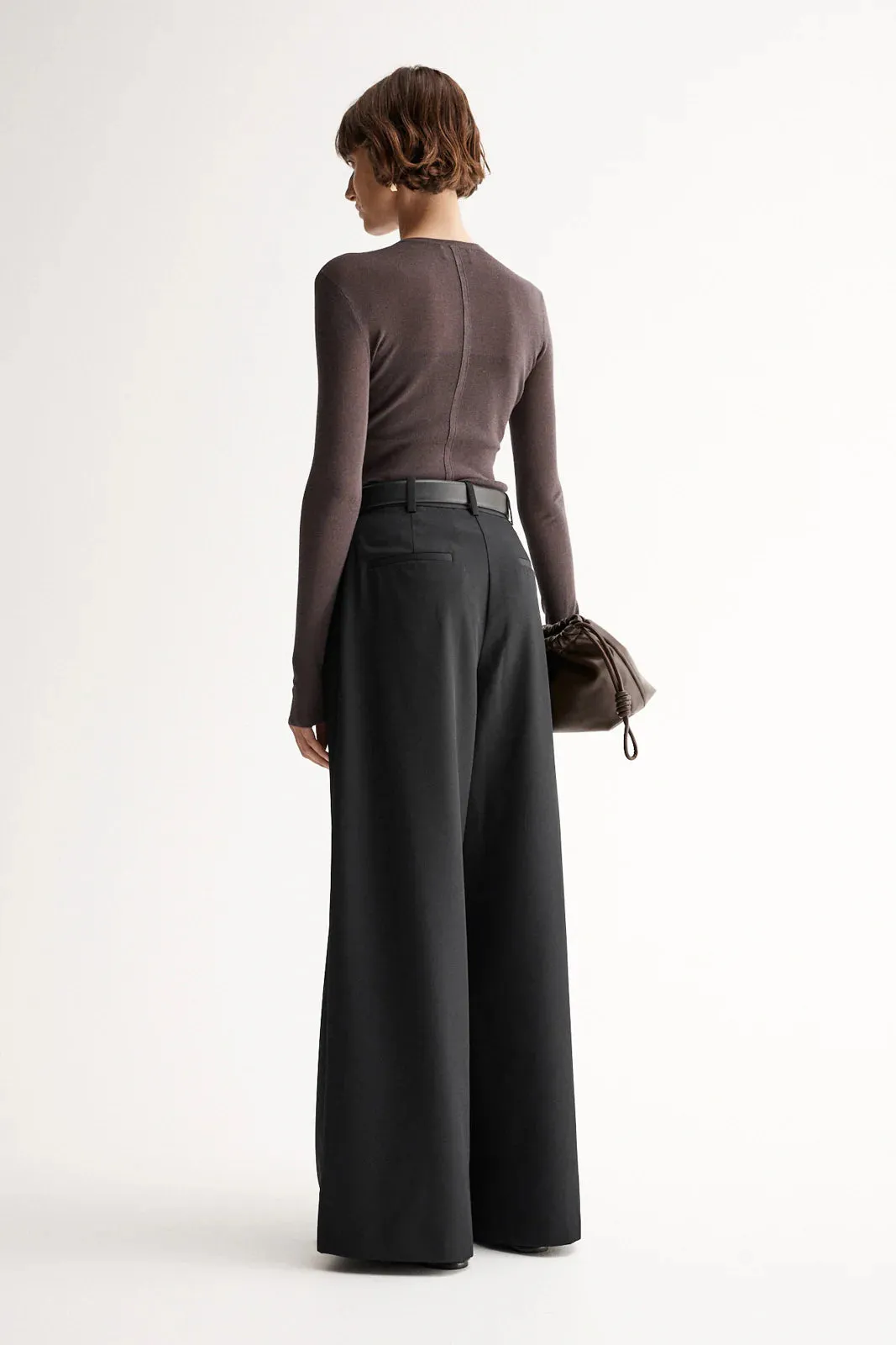 Elka Collective 'Silia Knit Top ' - Chocolate