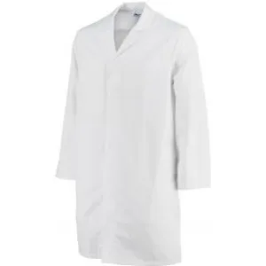 Low&#x20;Care&#x20;Long&#x20;Coat&#x20;Luik&#x20;White&#x20;-&#x20;Orcon&#x20;Workwear