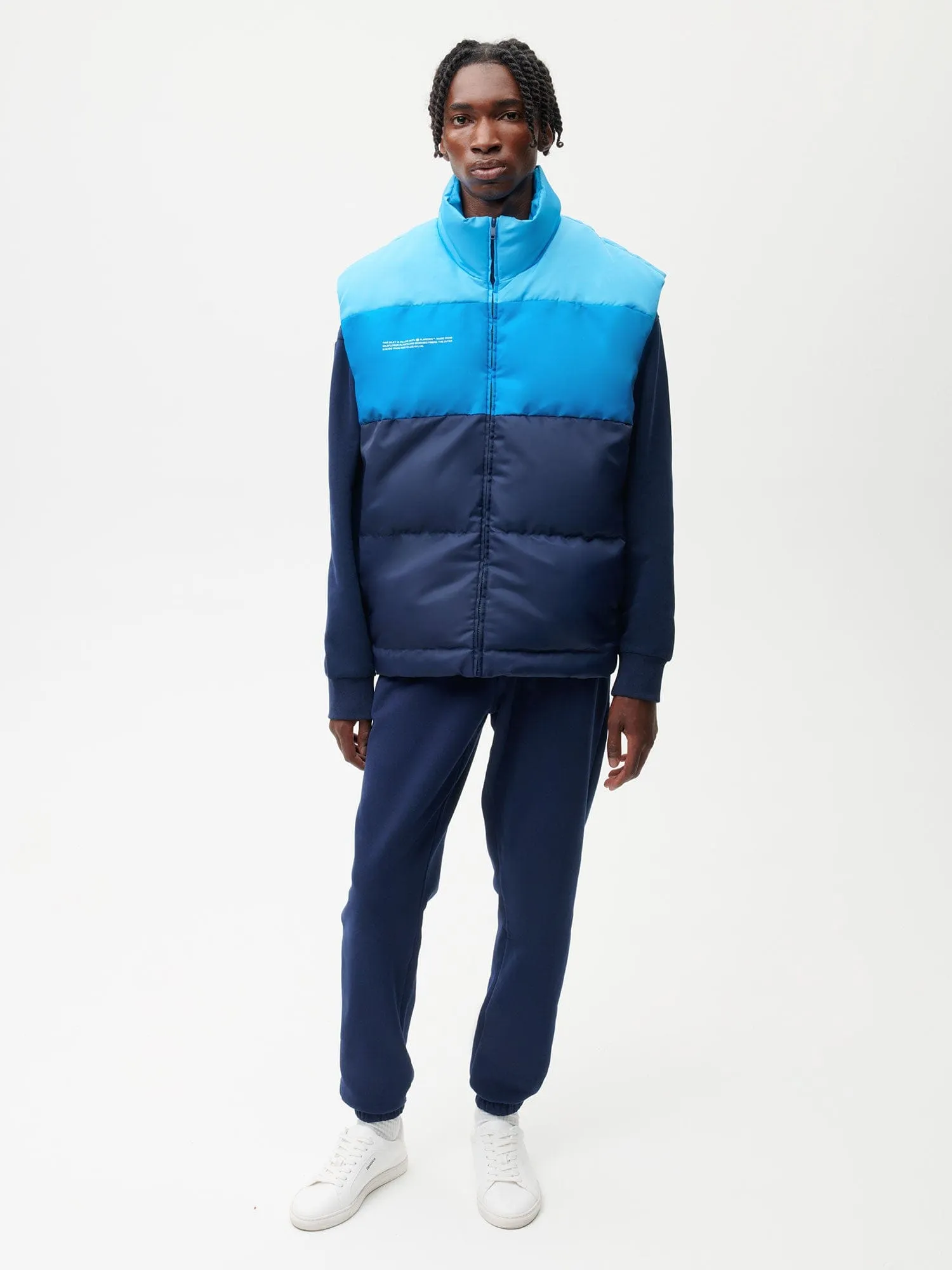 Mens FLWRDWN™ Gilet—navy blue