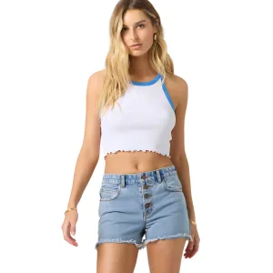 O'Neill Alyx Sleeveless Tank Top - White