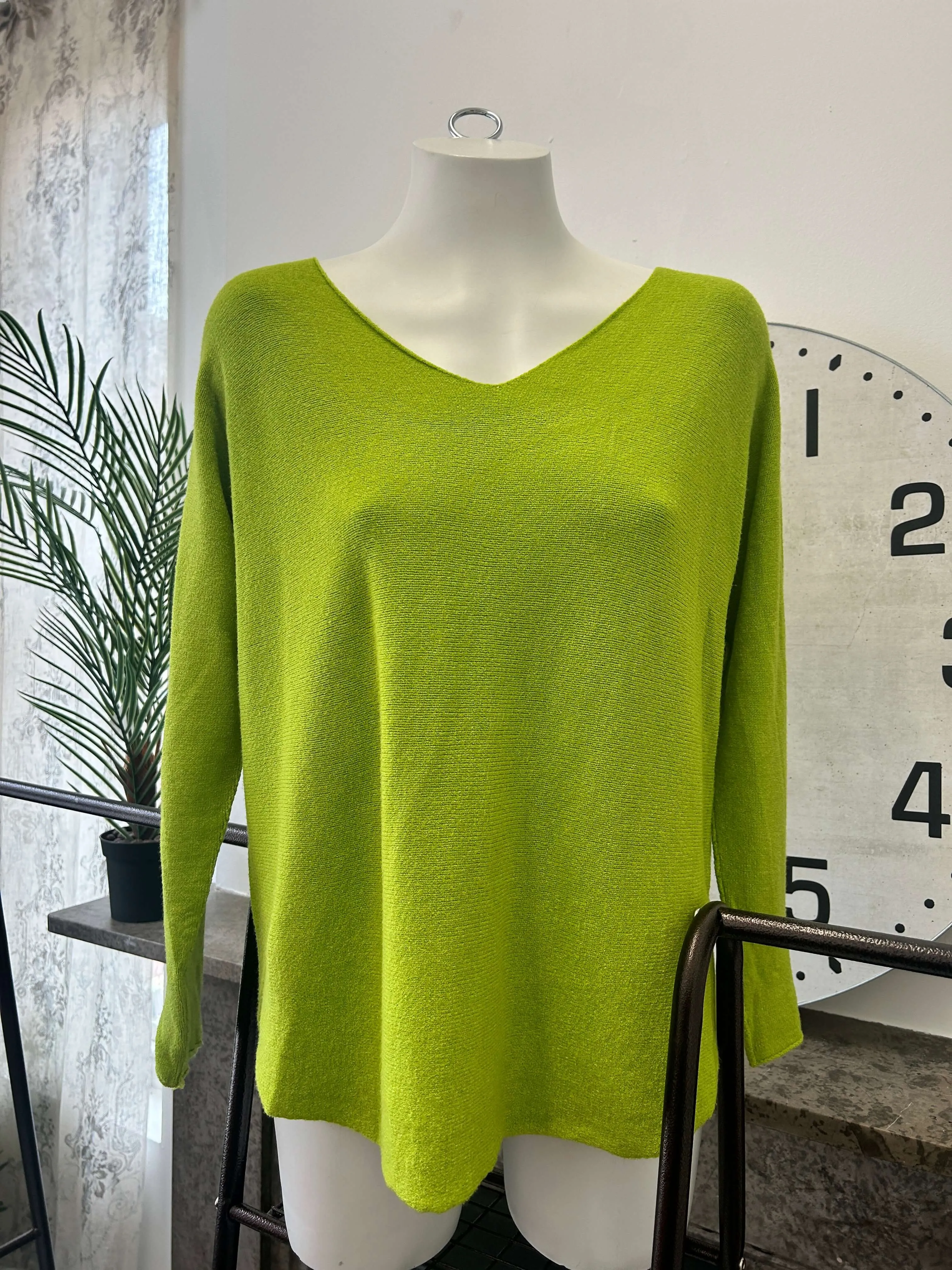 Pippa V Neck Super Soft Knit Jumper