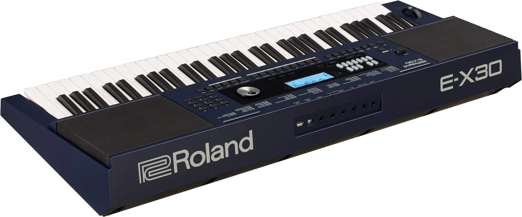 Roland E-X30 Arranger Keyboard - Dark Blue