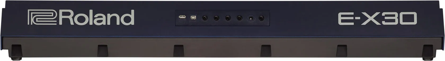 Roland E-X30 Arranger Keyboard - Dark Blue