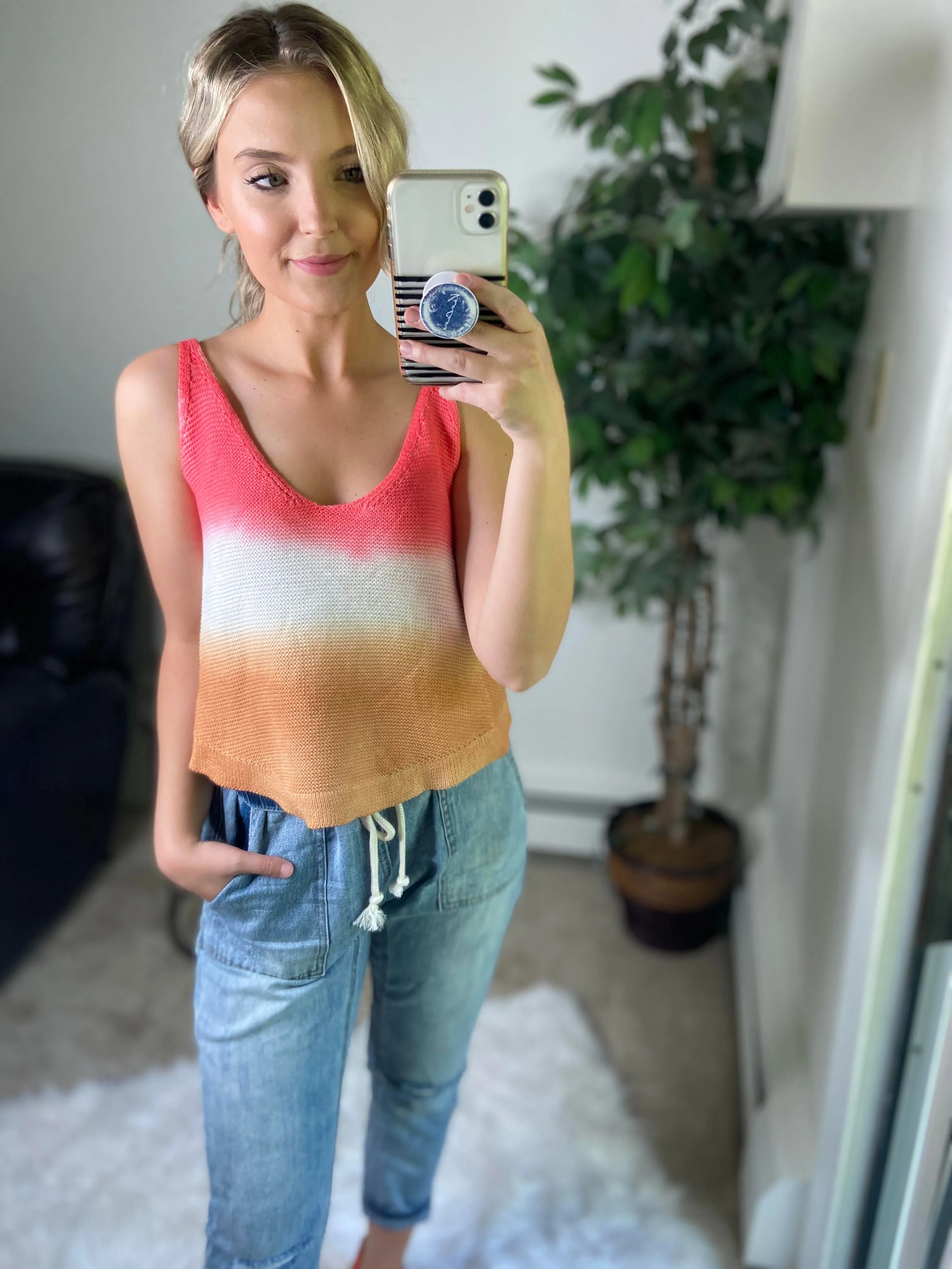 Starburst Knit Top